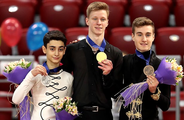 2018 World Junior Figure Skating Championships: Men's Podium