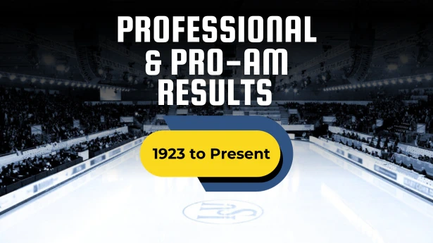 Professional and ProAM Figure Skating Results
