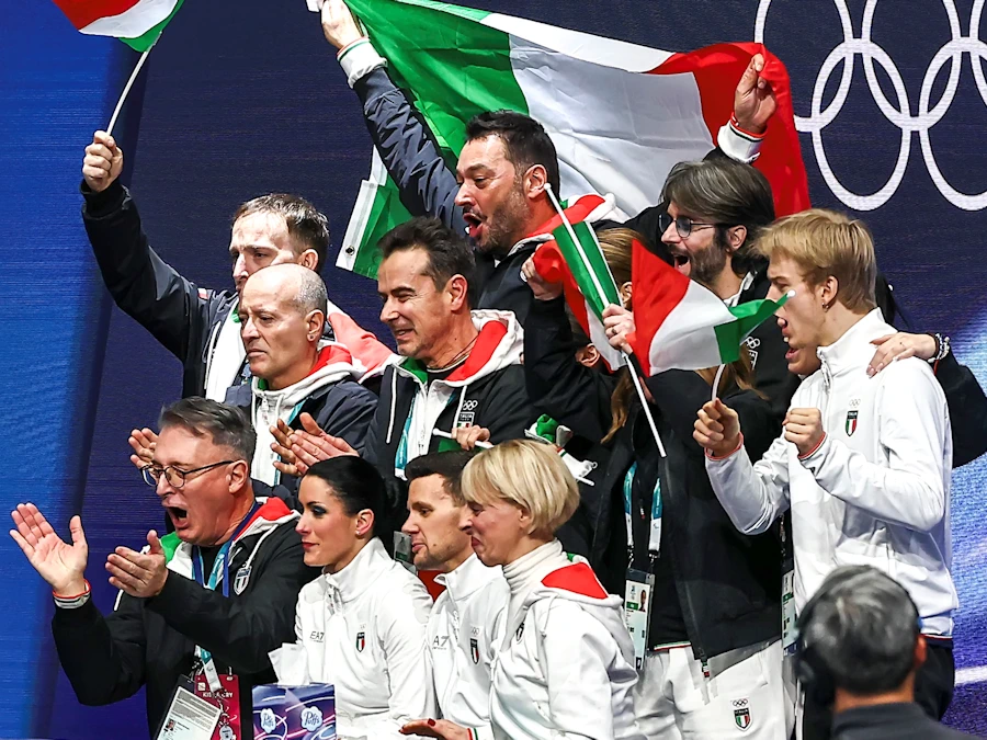 2026 Olympic Team event Free Dance Team Italy