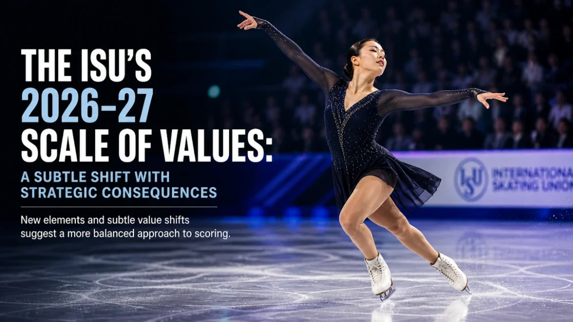 ISU 2026-27 Scale of Values in Figure Skating