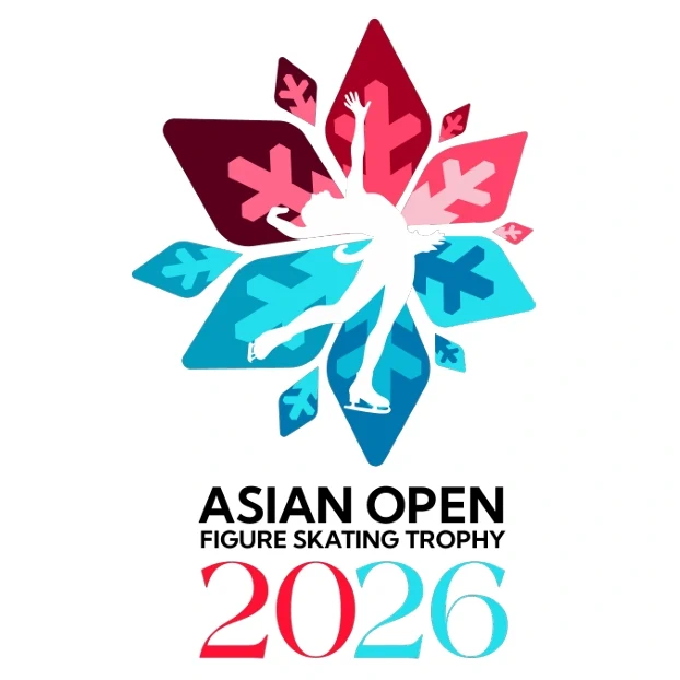 2026 Asian Open Figure Skating Trophy Official Logo