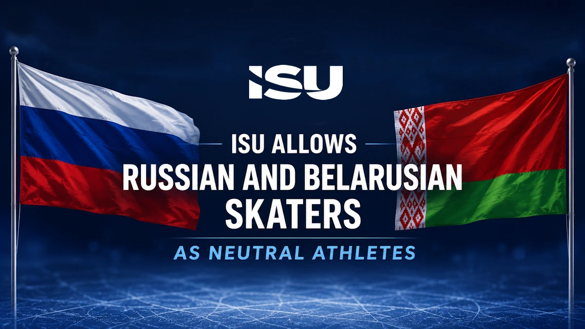 ISU allows Russian and Belarusian skaters to return as neutral athletes