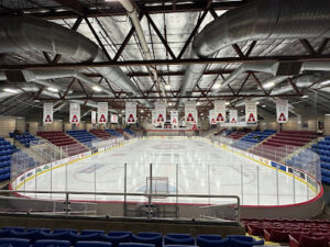 Andrew H. McCain Arena logo