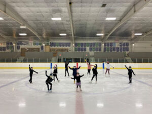 Cloverdale Skating Club logo