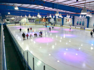 Space Coast Ice Plex Figure Skating Club logo