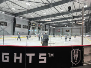 Vegas Golden Knights Center of Excellence logo