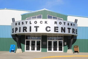 Westlock Rotary Spirit Centre logo